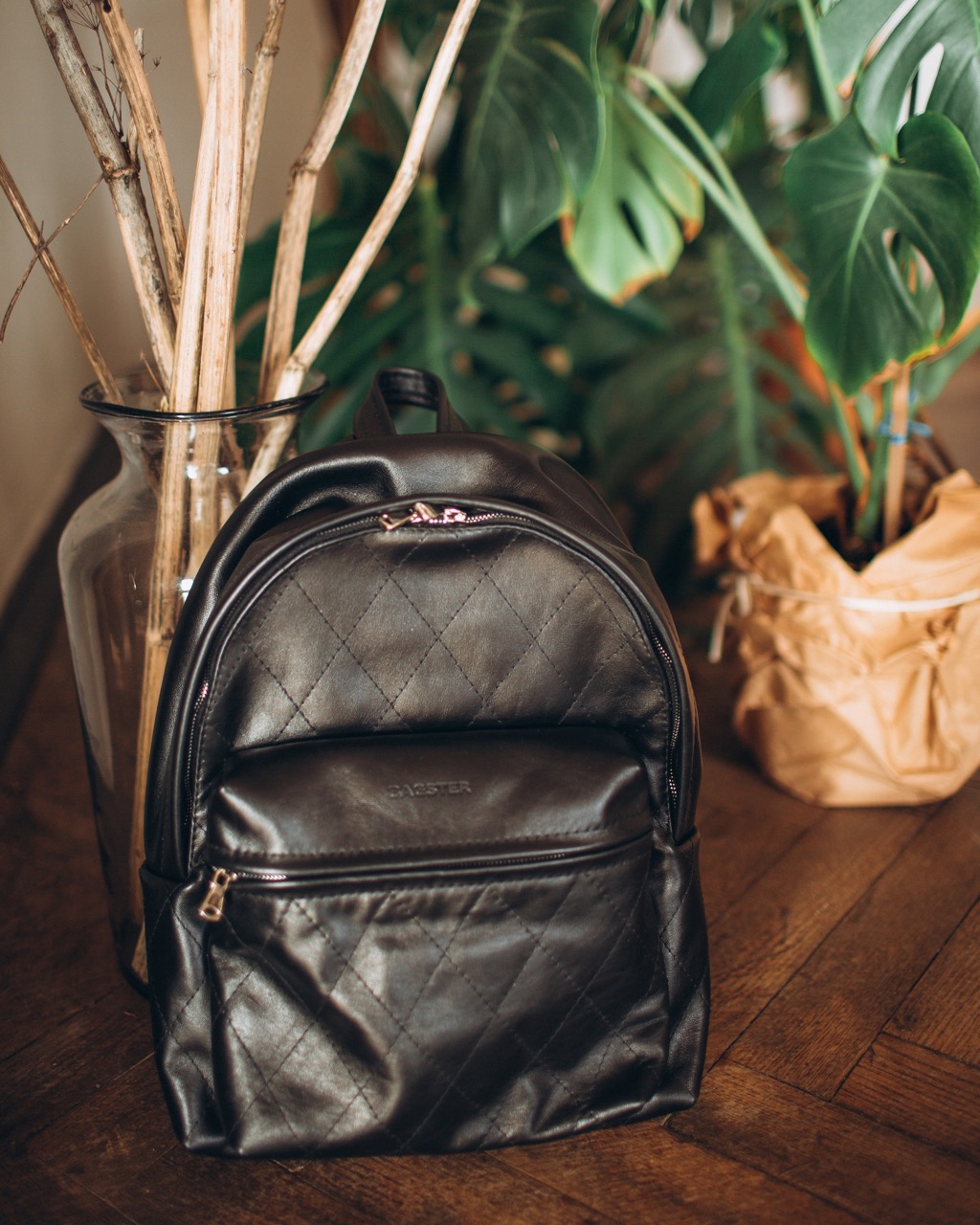 

Рюкзак Bagster из натуральной кожи ручной работы