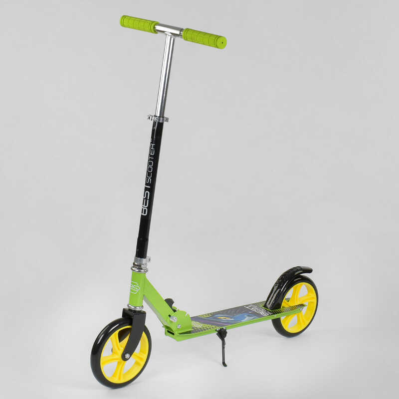 

Самокат Best Scooter 53396 салатовый, колеса PU - 20 см