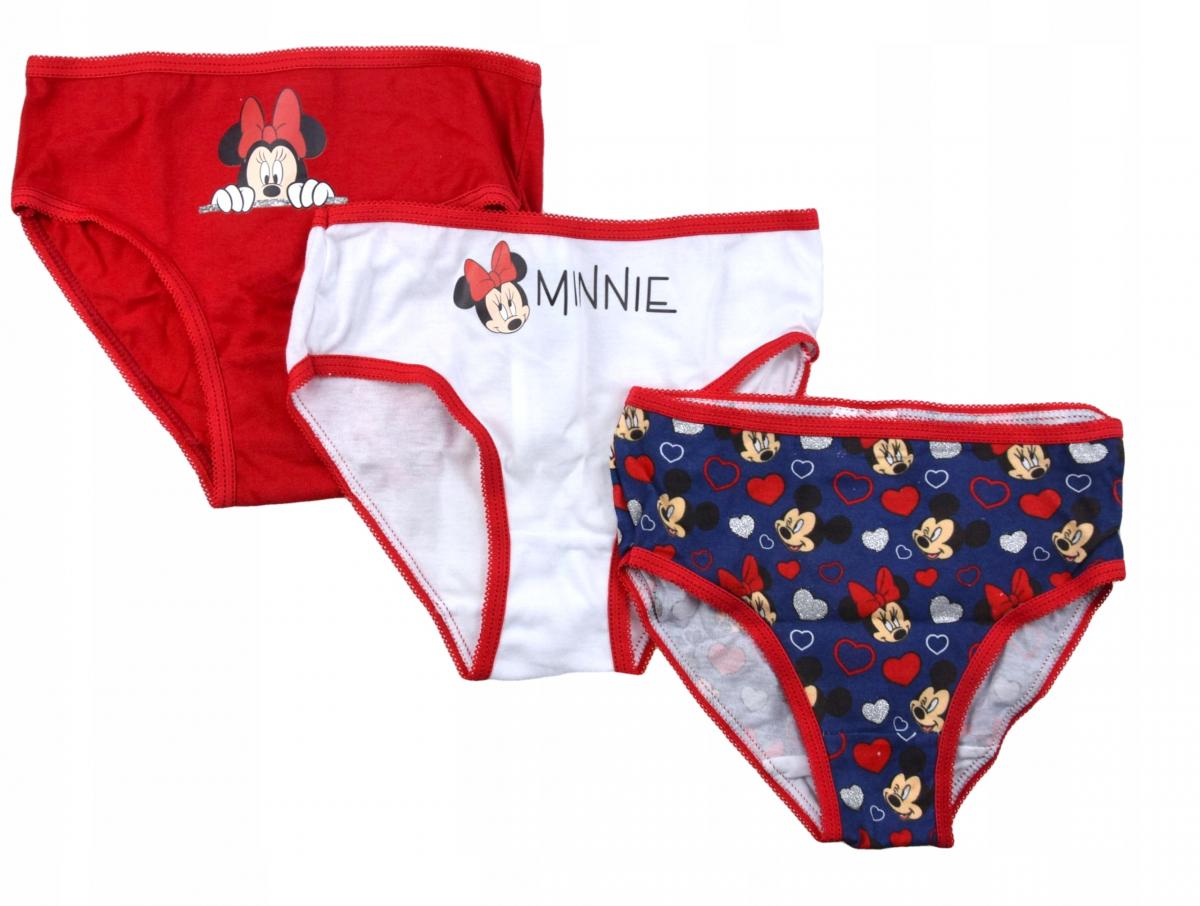 

Трусики Disney 3 шт. Minnie Mouse (Минни Маус) 128/134 см Разноцвет MF52337300