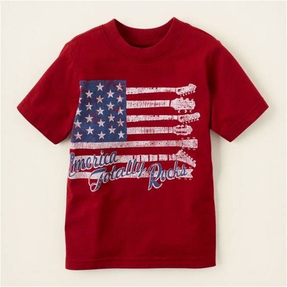 

Футболка The Children`s Place America 74-80 см Красный (2003)