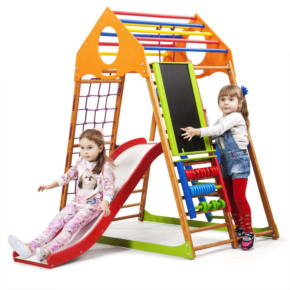 

Детский спортивный комплекс для дома KindWood Plus 3 SportBaby