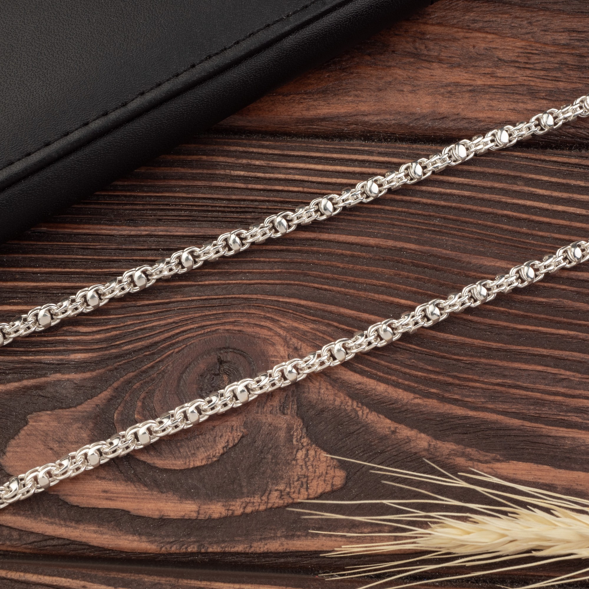 

Серебряная цепочка Винтаж 55 см 28,25 грамм арт 126
