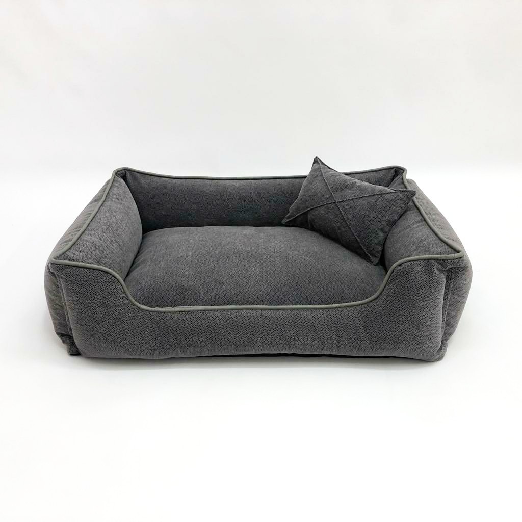 

Лежак для собак и котов Mamo pets Comfortable M (70×50×20 см) Grey