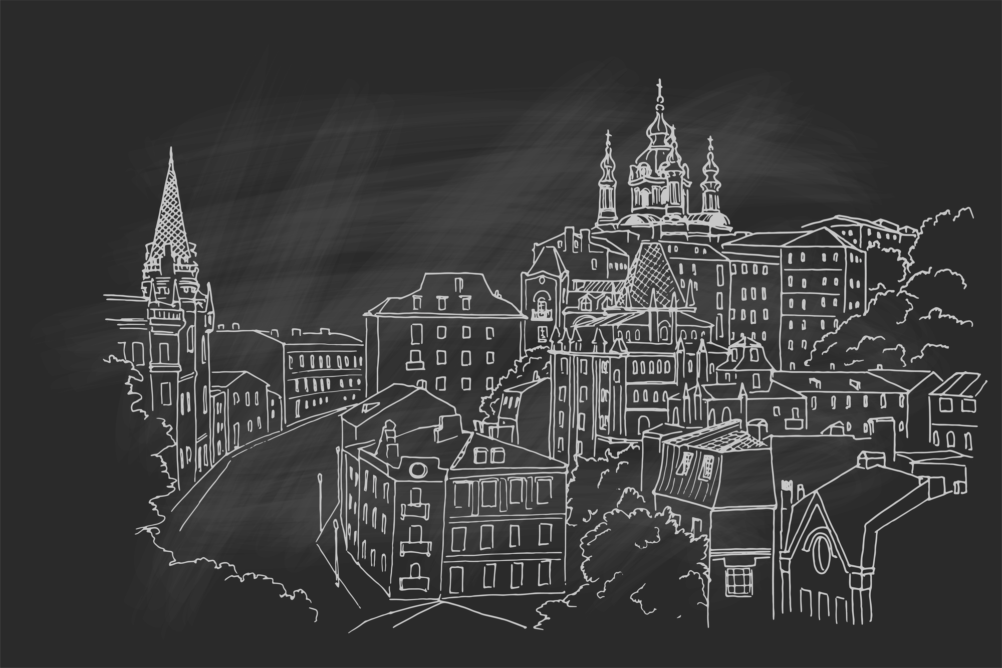 

Фотообои Арт 'Город' (4143) , Холст