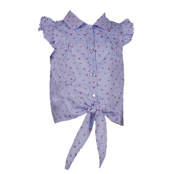 

Рубашка на пуговицах 3 года (98 см) O 30108-light blue голубой цвет