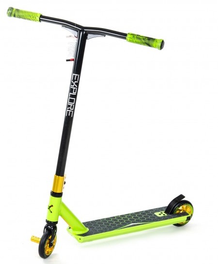 

Самокат Explore Cross Deluxe New, НІС 110 мм пега трюковый