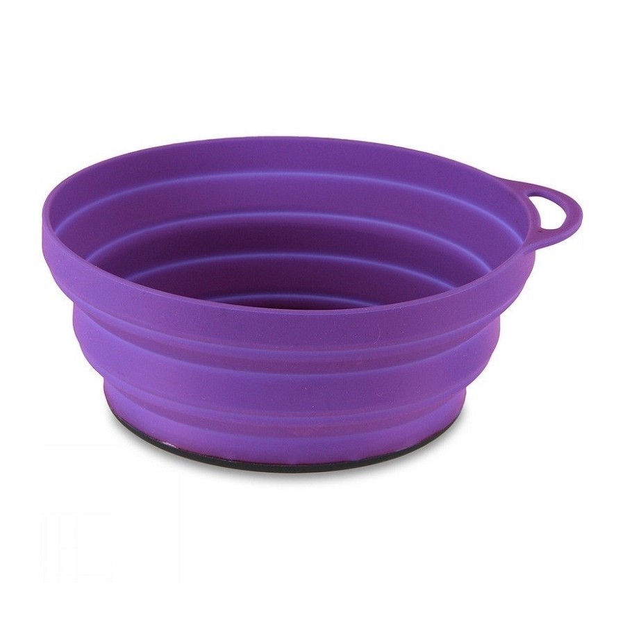 

Миска LIFEVENTURE SILICONE ELLIPSE BOWL Purple