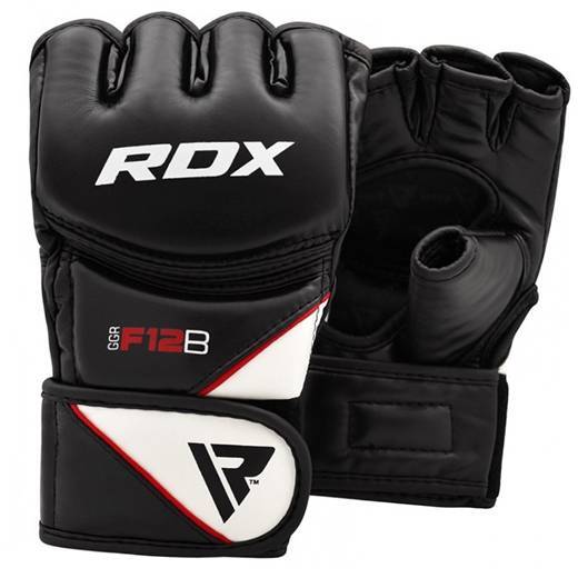 

Перчатки ММА RDX Rex Leather RDX Inc M Черный (37260034)