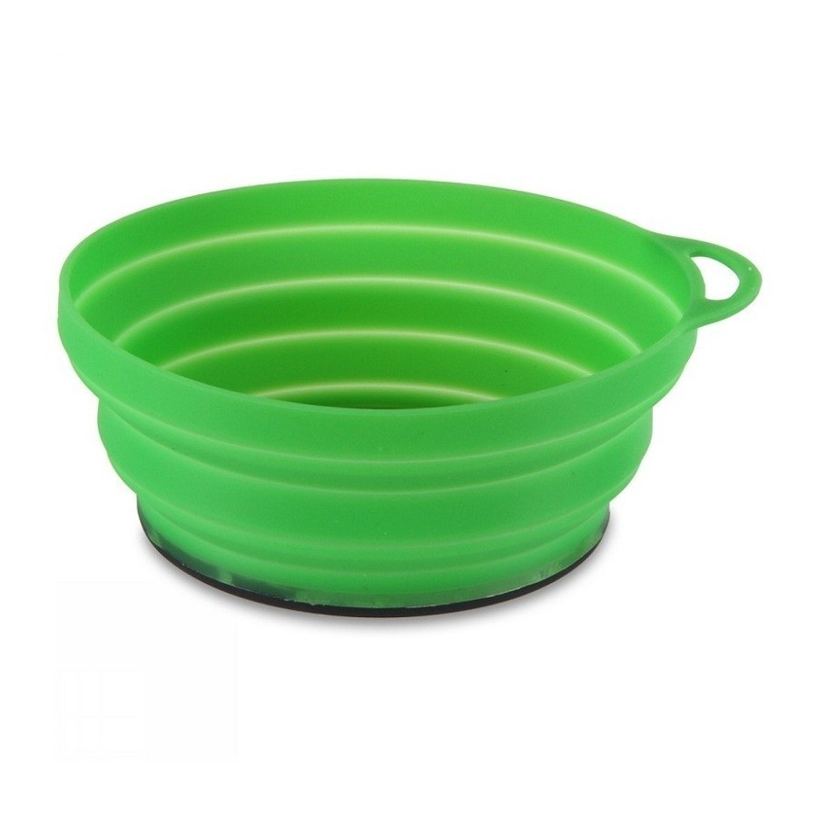 

Миска LIFEVENTURE SILICONE ELLIPSE BOWL Green