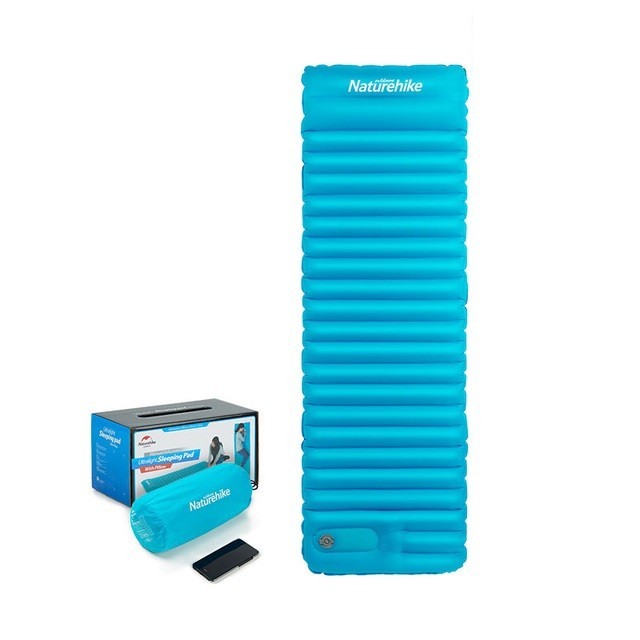 

Килимок надувний Naturehike C001 TPU MAT blue