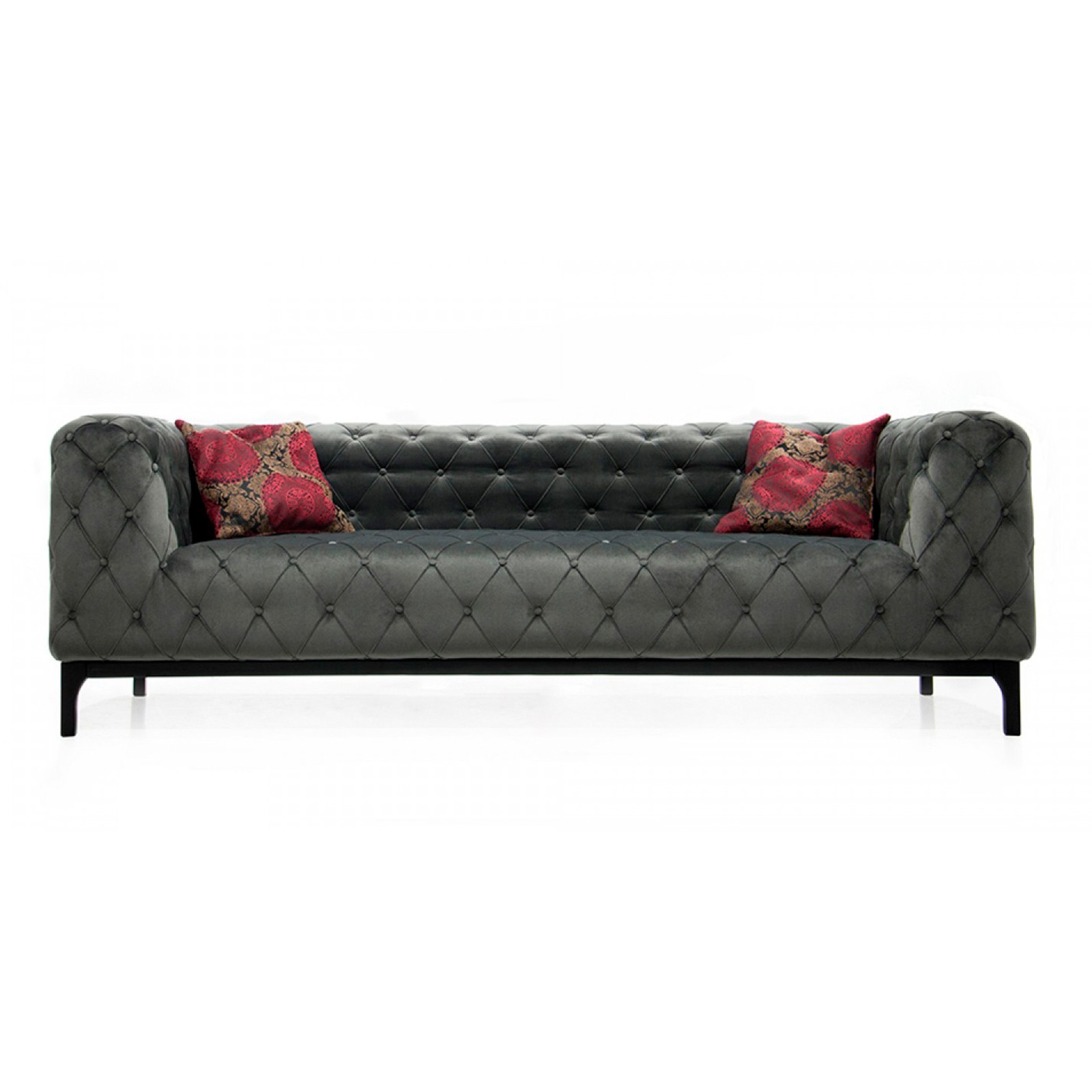 

Прямой диван Harrods 3 Seater Черный 95х228 см 141117_5