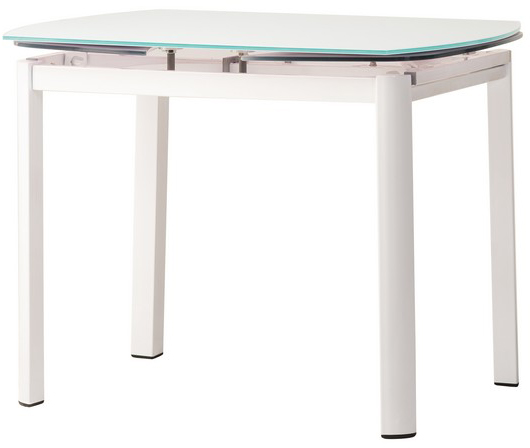 

Обеденный стол Vetro Mebel T-600-2 Белый (Т-600-2-wh)