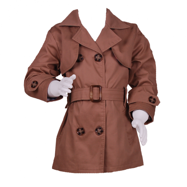 

Лёгкий демисезонный плащ 5 лет (110 см) Z 10084-beige бежевый цвет