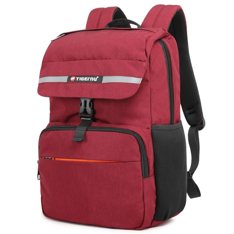 

Рюкзак городской Tigernu T-B3900 для ноутбука 15.6" с USB объем 20л. Красный (кодовый замок в подарок)
