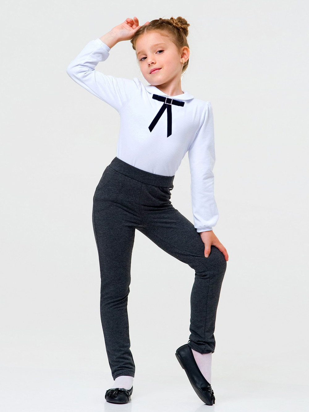 

Брюки Smil 122 Т.серый меланж 115425