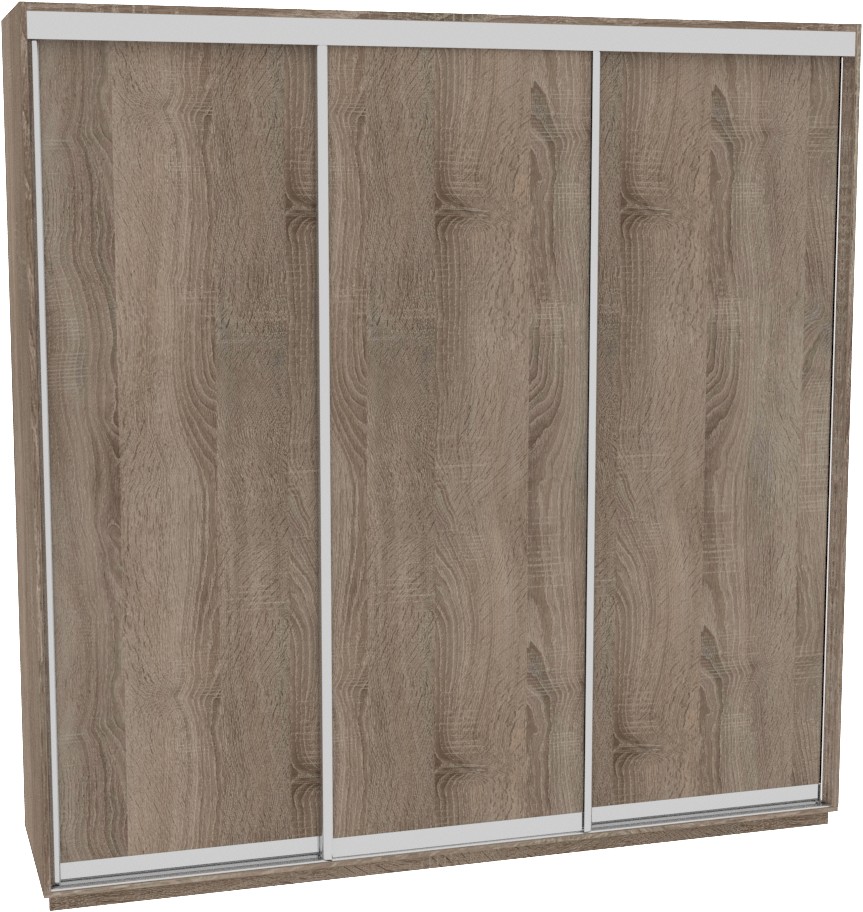 

Шкаф-купе ДОМ В236 Дуб сонома трюфель ДСП 230x60x240