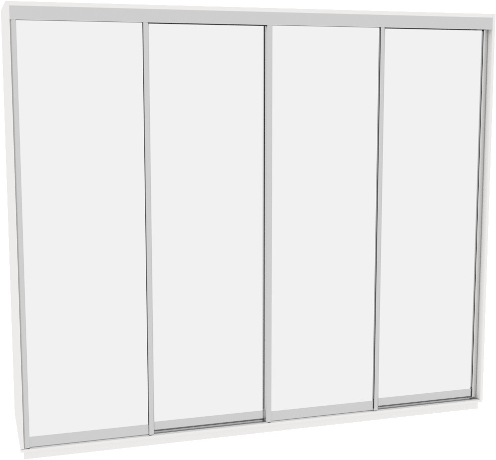 

Шкаф-купе ДОМ В316 Белый Зеркало 310x60x240
