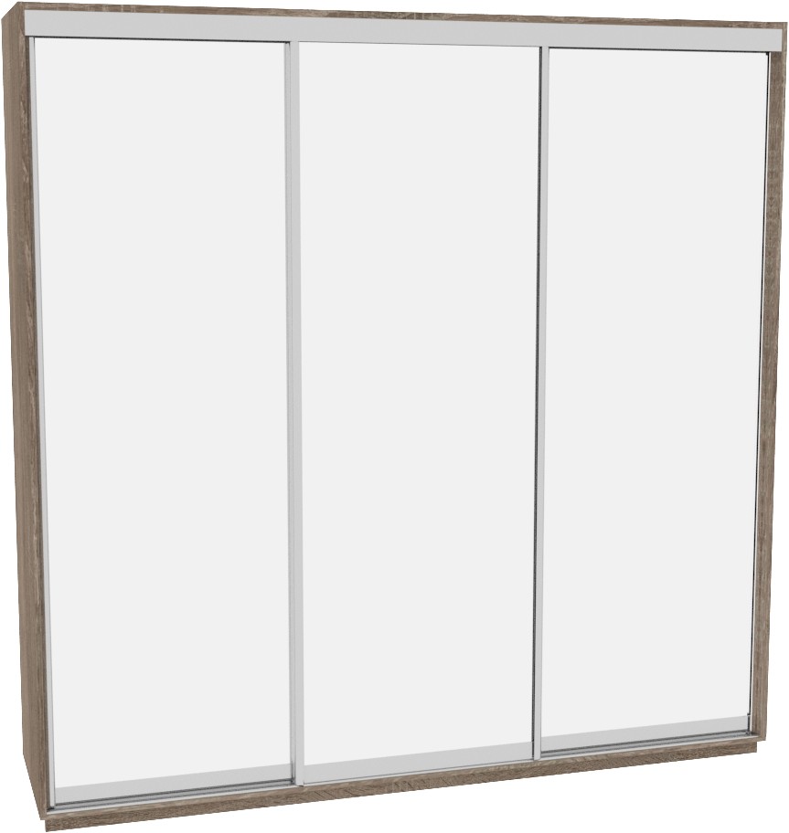 

Шкаф-купе ДОМ В236 Дуб сонома трюфель Зеркало 230x60x240