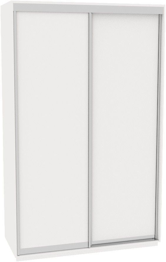 

Шкаф-купе ДОМ В156 Белый ДСП 150x60x240