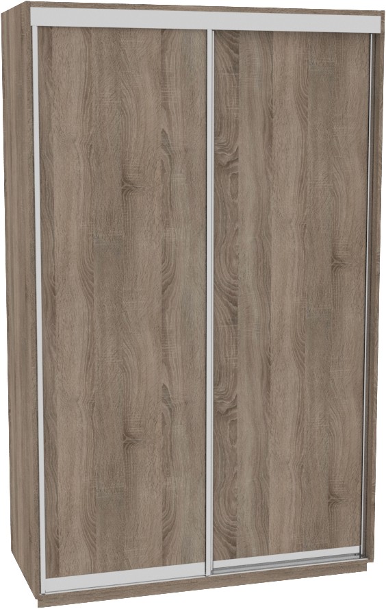 

Шкаф-купе ДОМ В156 Дуб сонома трюфель ДСП 150x60x240