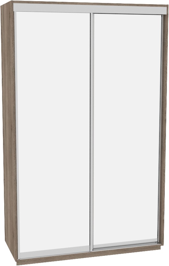 

Шкаф-купе ДОМ В166 Дуб сонома трюфель Зеркало 160x60x240