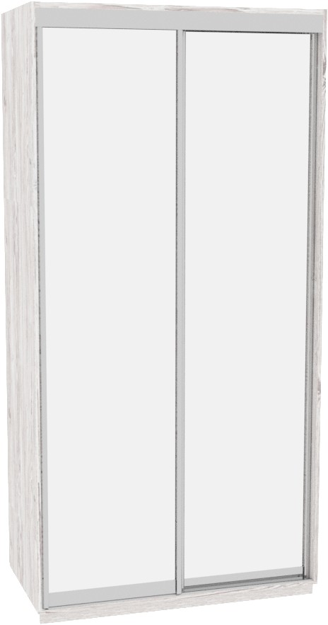 

Шкаф-купе ДОМ В126 Аляска Зеркало 120x60x240