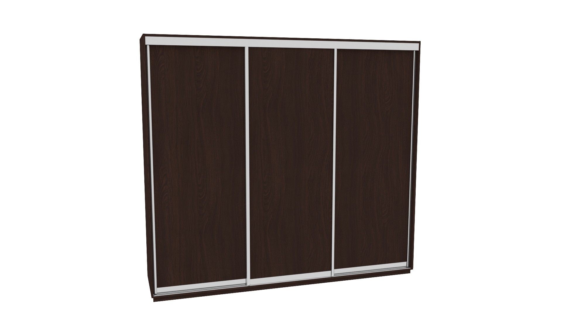 

Шкаф-купе ДОМ ВН266 Венге ДСП 260x60x240