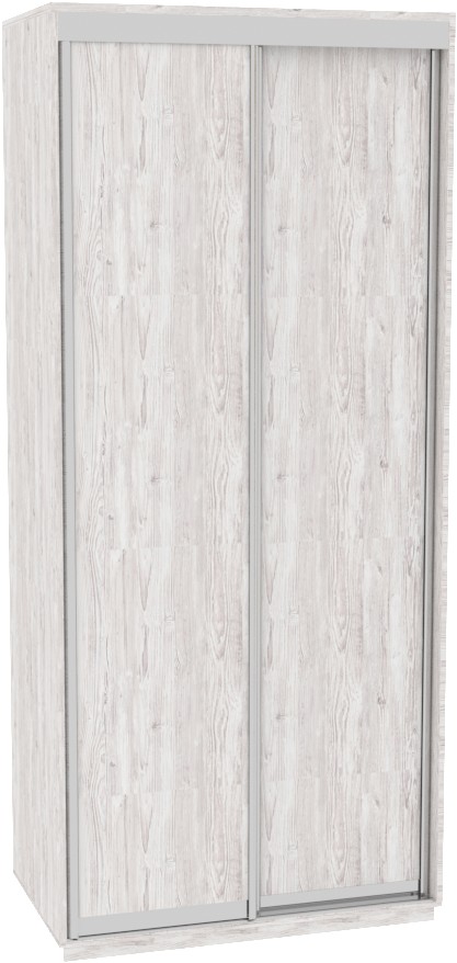 

Шкаф-купе ДОМ В116 Аляска ДСП 110x60x240