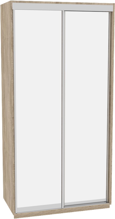 

Шкаф-купе ДОМ В136 Дуб сонома Зеркало 130x60x240