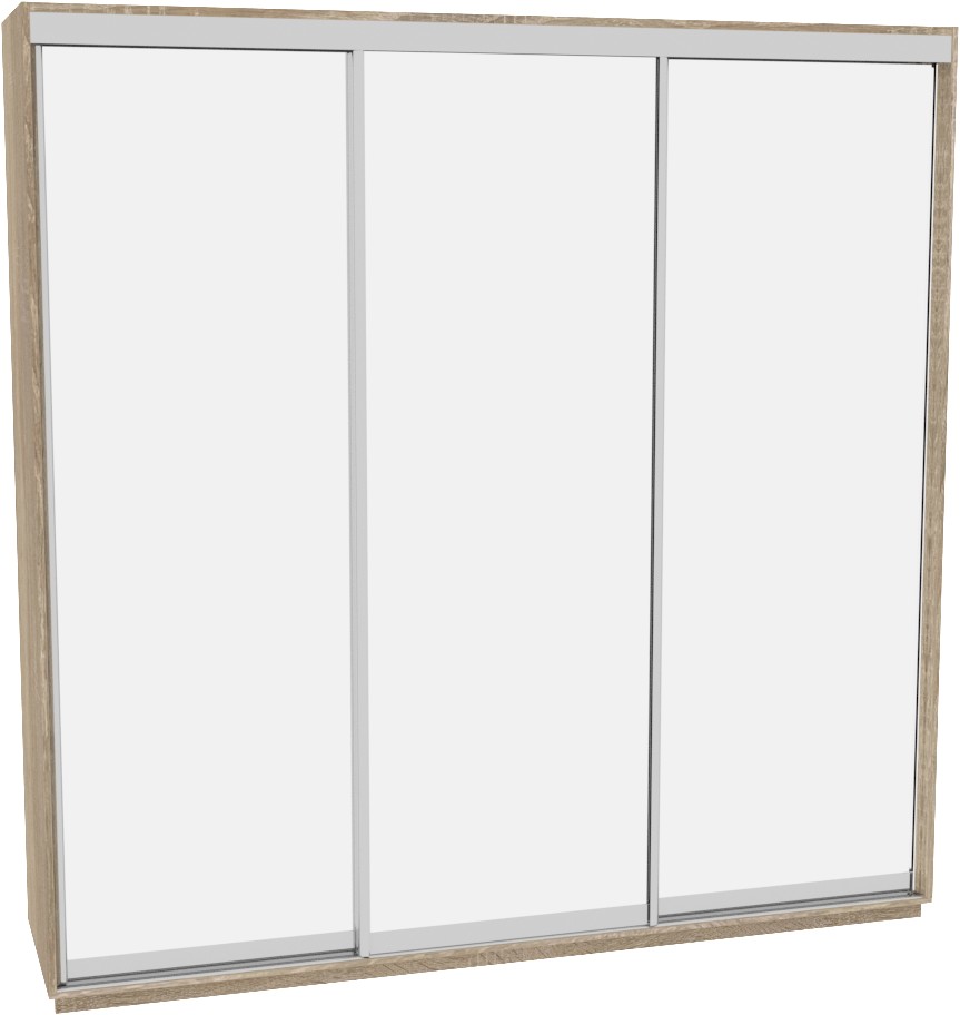 

Шкаф-купе ДОМ В236 Дуб сонома Зеркало 230x60x240