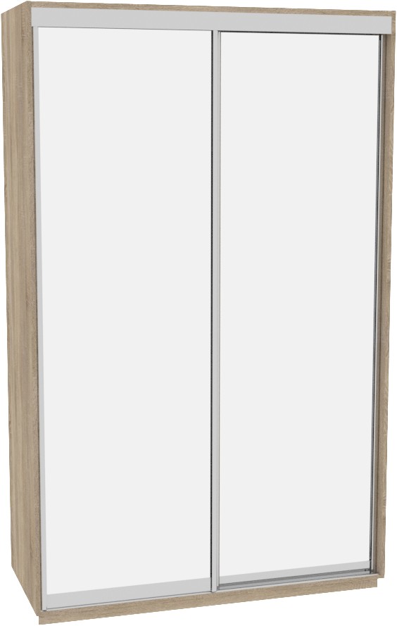 

Шкаф-купе ДОМ В166 Дуб сонома Зеркало 160x60x240