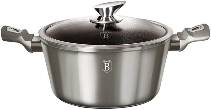 

Кастрюля Berlinger Haus Carbon 6.1л мраморное антипригарное покрытие (psg_BH-1236N)