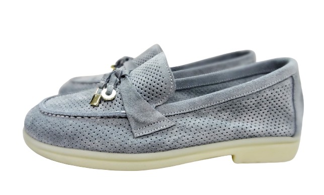 

Мокасины Marcella Shoes MS 21Y84 38 25см Серый
