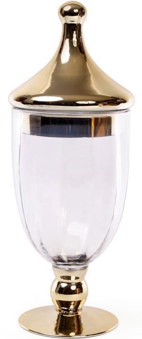 

Ваза-кубок Ancient Glass d 13х35 см стеклянная с позолотой (psg_BD-591-214)