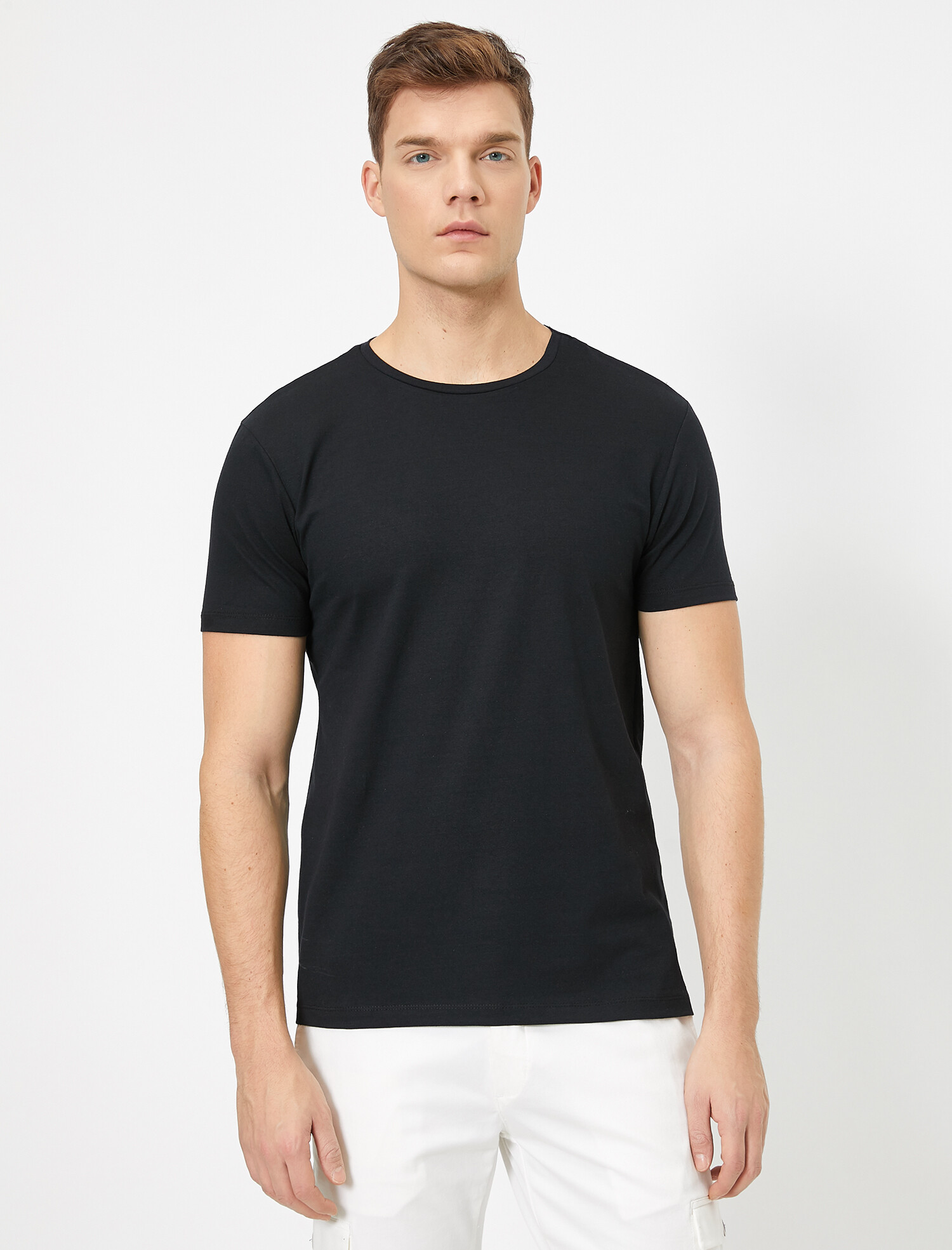 

Футболка Koton 0YAM12141LK-999 S Black