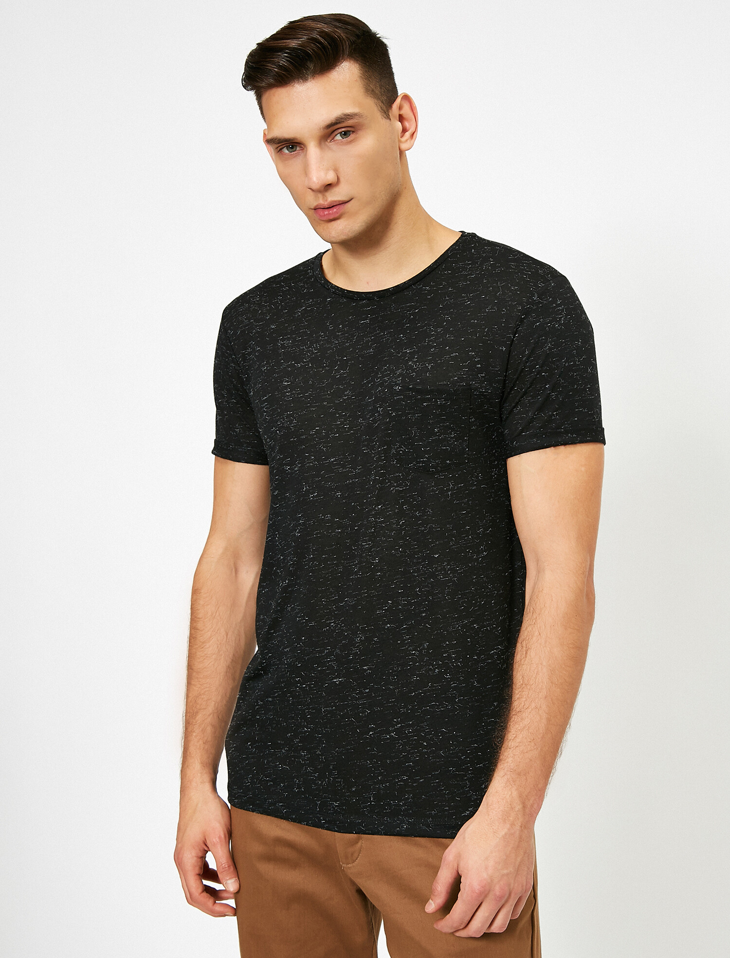 

Футболка Koton 0YAM12010OK-999 S Black