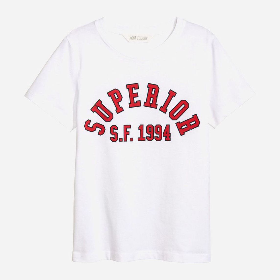 

Футболка H&M 610822994 146-152 см Белая