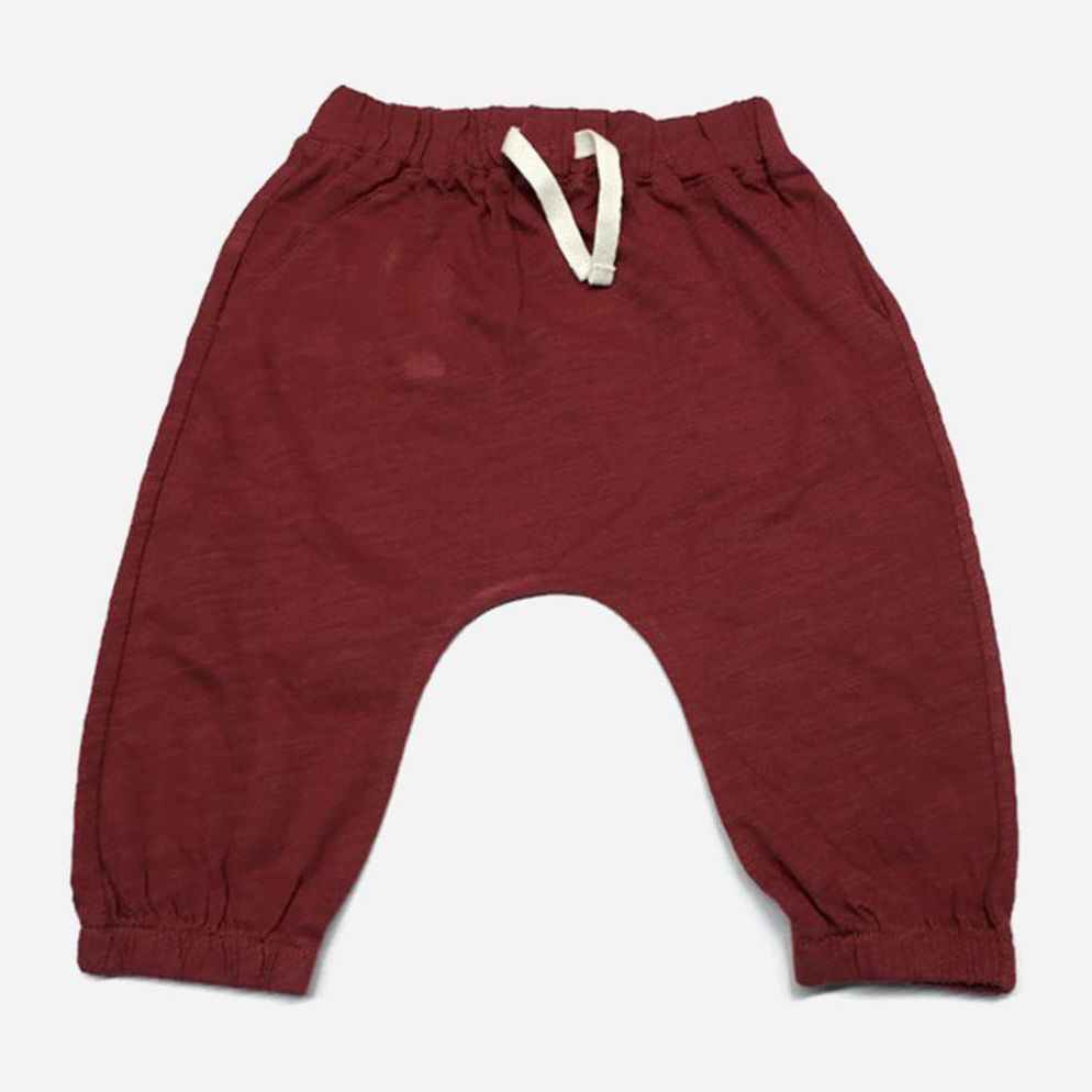 

Спортивные штаны H&M 14-3048 62 см Бордовые