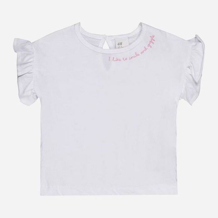 

Футболка H&M 664478 74 см Желтая