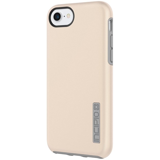 

​Противоударный чехол бампер Incipio DualPro Dual Layer Protection Apple Iphone 6 Iphone 6s Iphone 7 Iphone 8 Iphone SE 2020 gold/grey