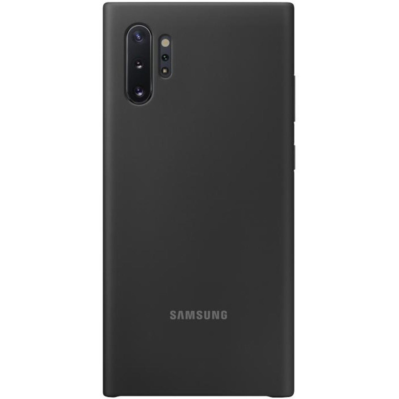 

Оригинальный чехол накладка Protective Silicone Cover Samsung Galaxy Note 10 Plus + EF-PN975 black
