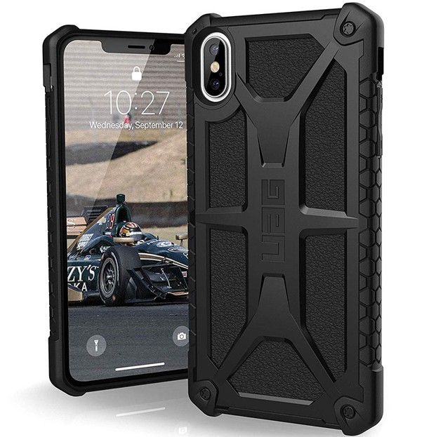 

​Оригинальный противоударный чехол бампер UAG Monarch Apple Iphone X/Xs 5.8″ black