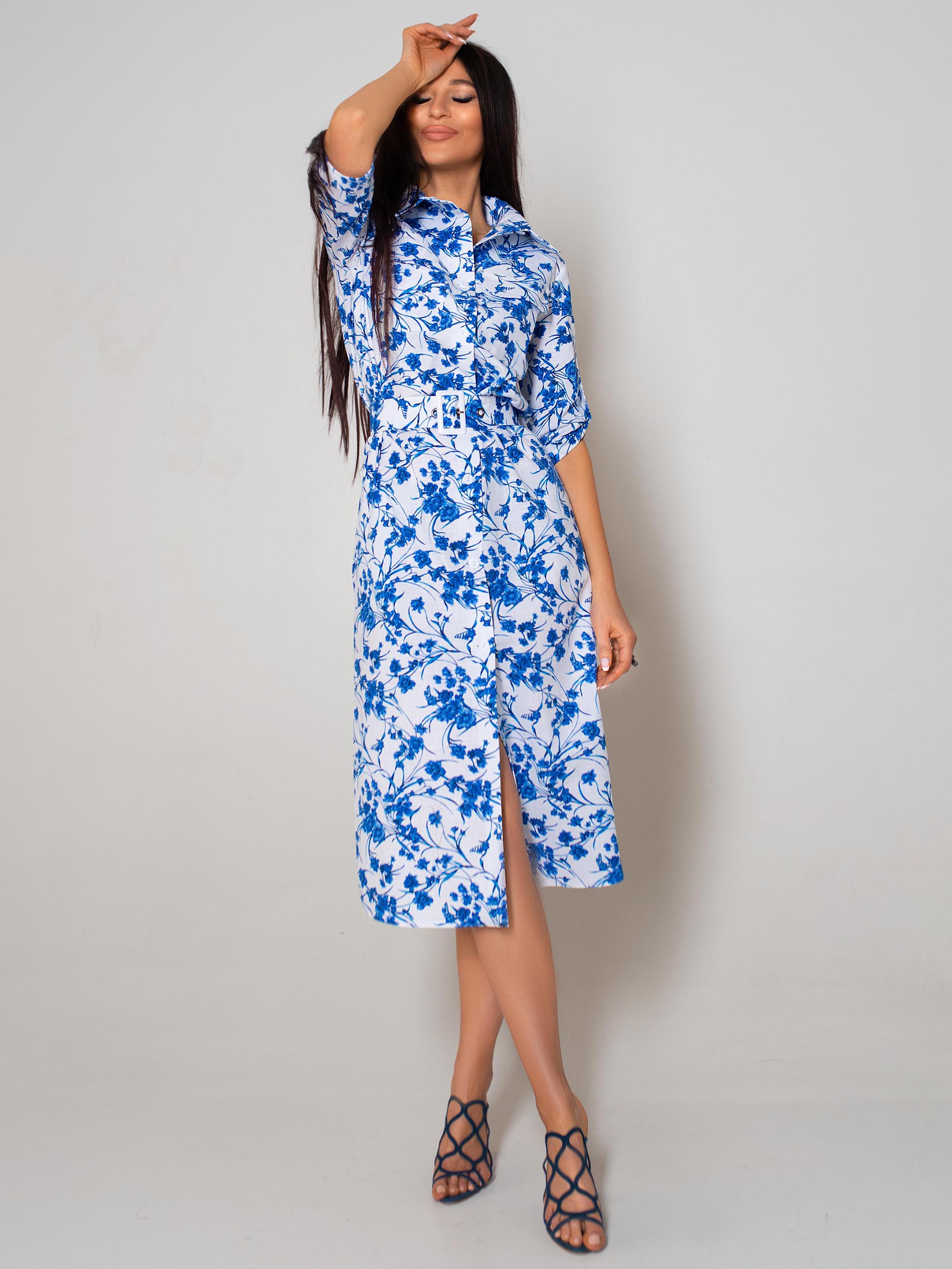 

Платье Jadone Fashion Сафари XL Синее