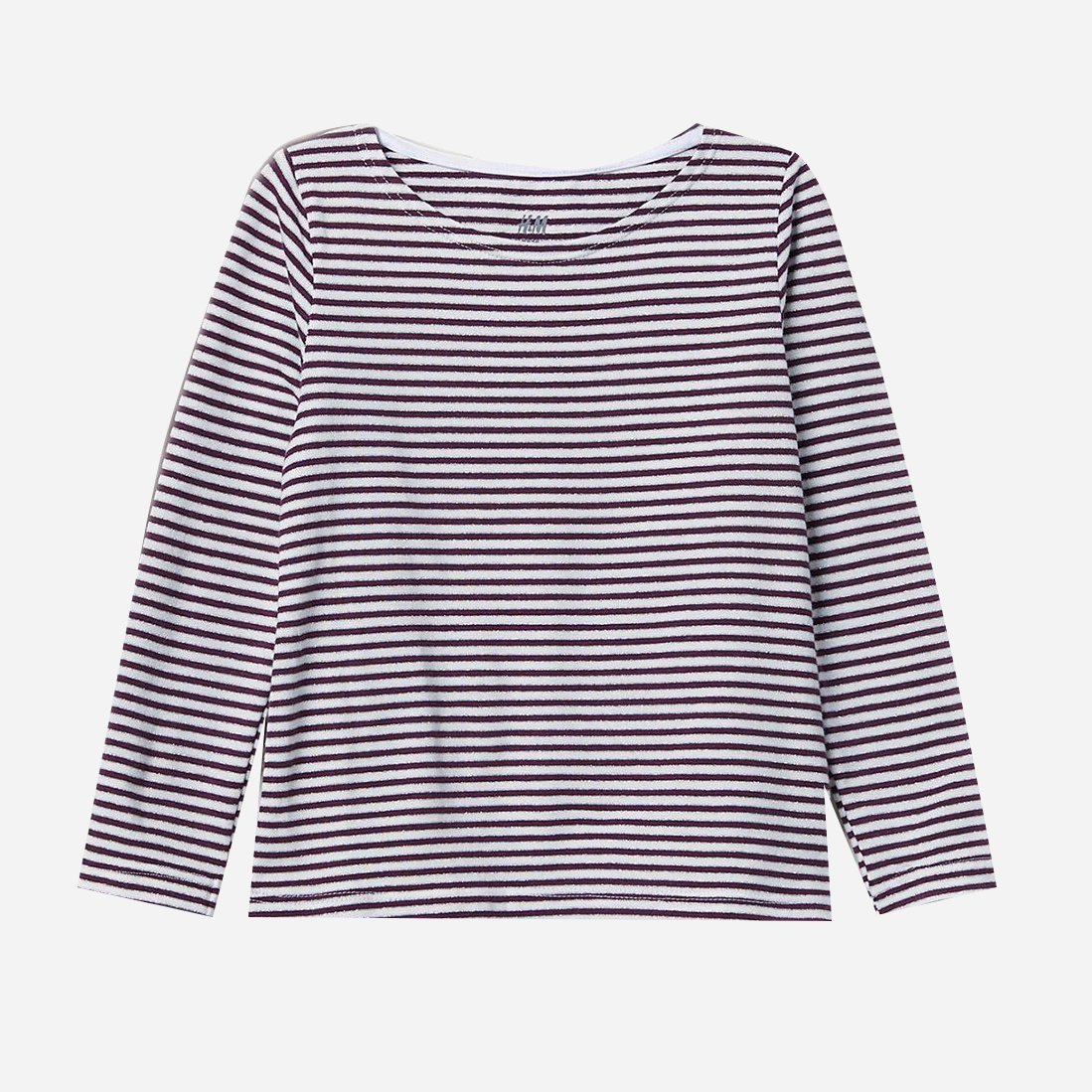 

Футболка с длинными рукавами H&M 620424 110-116 см Бордовая