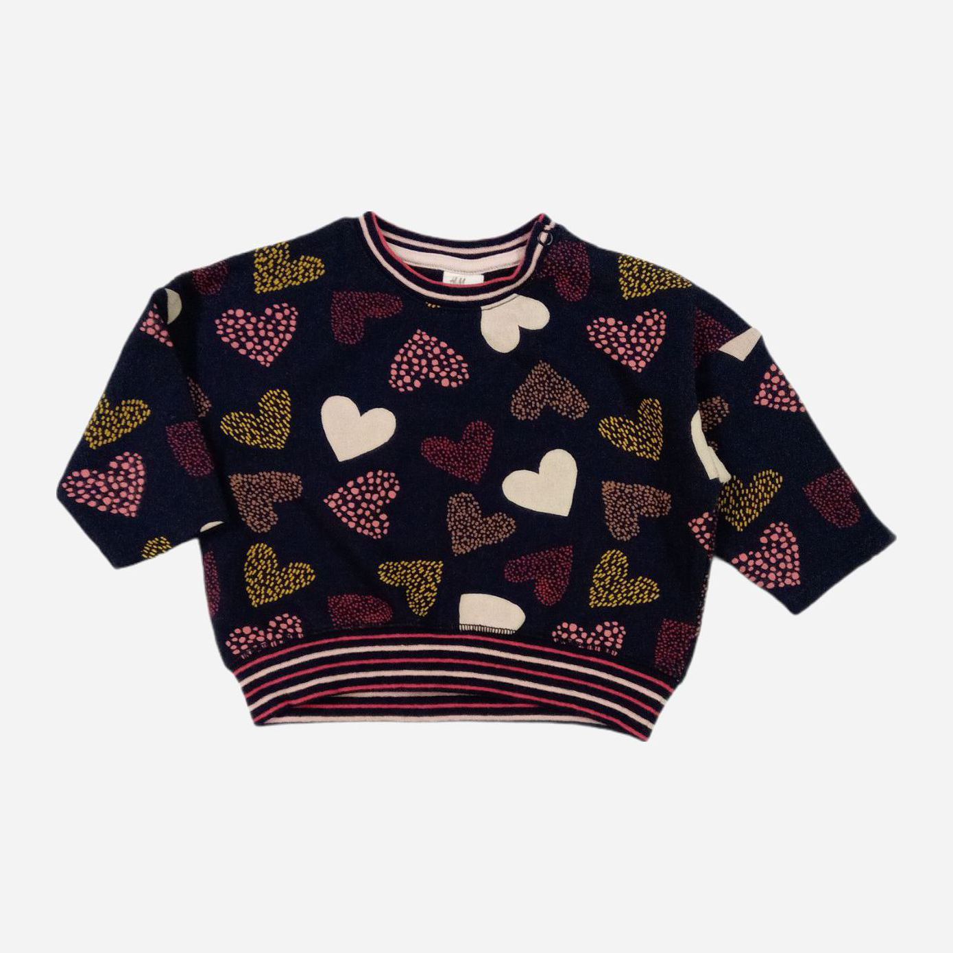 

Свитшот H&M 0-1266 68 см Светло-синий