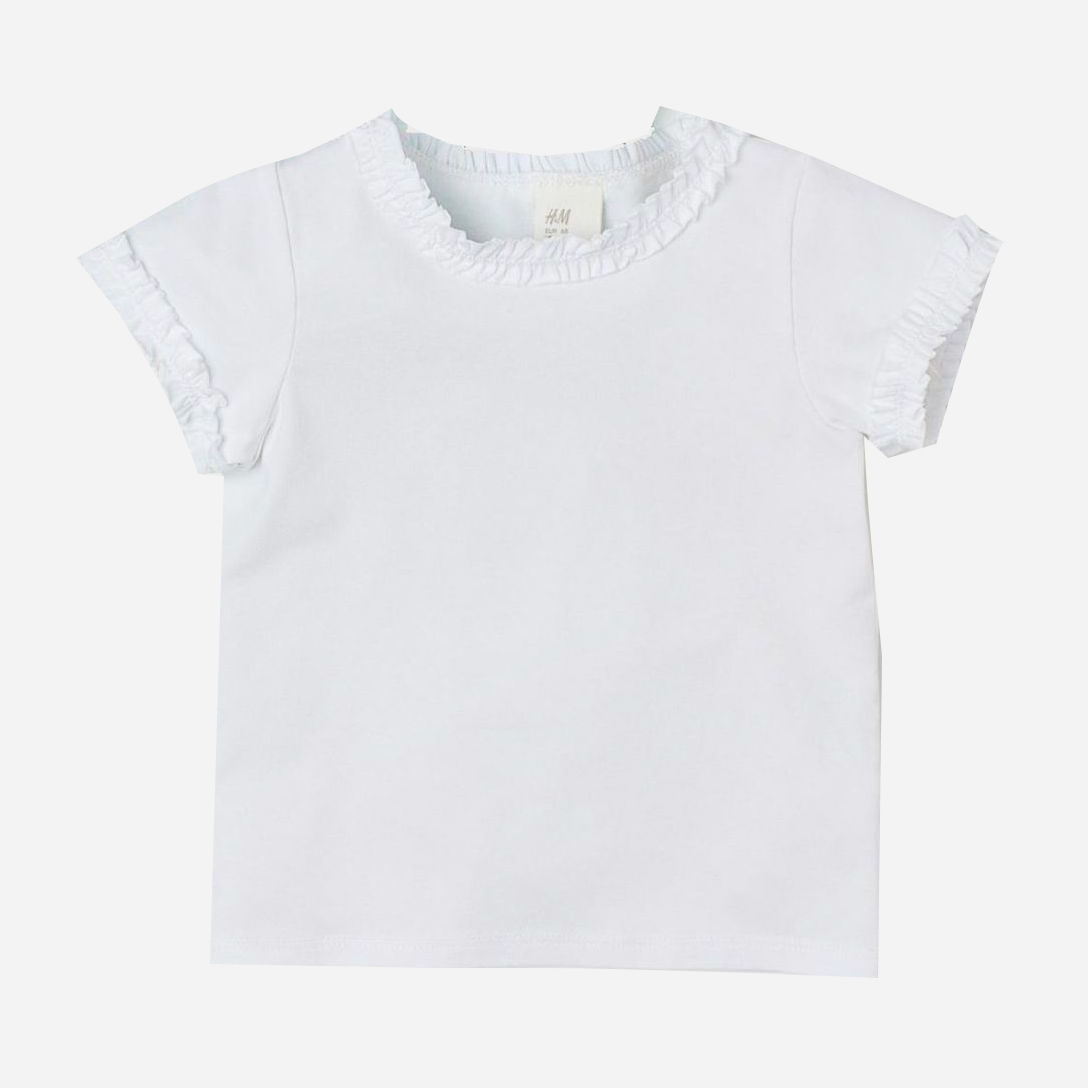 

Футболка H&M 699489 68 см Белая