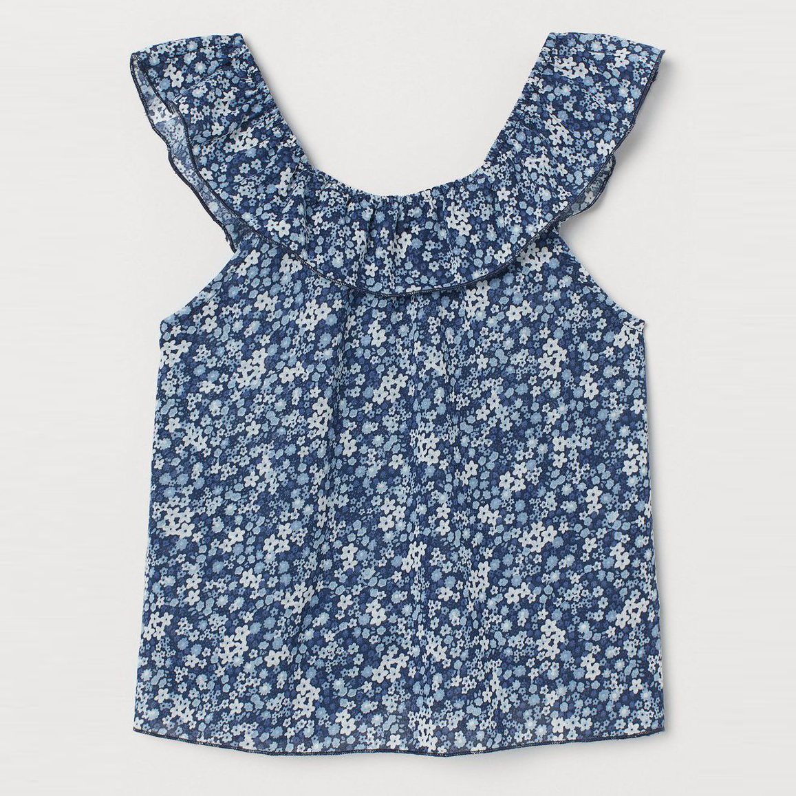 

Блуза H&M 697094 110-116 см Синяя