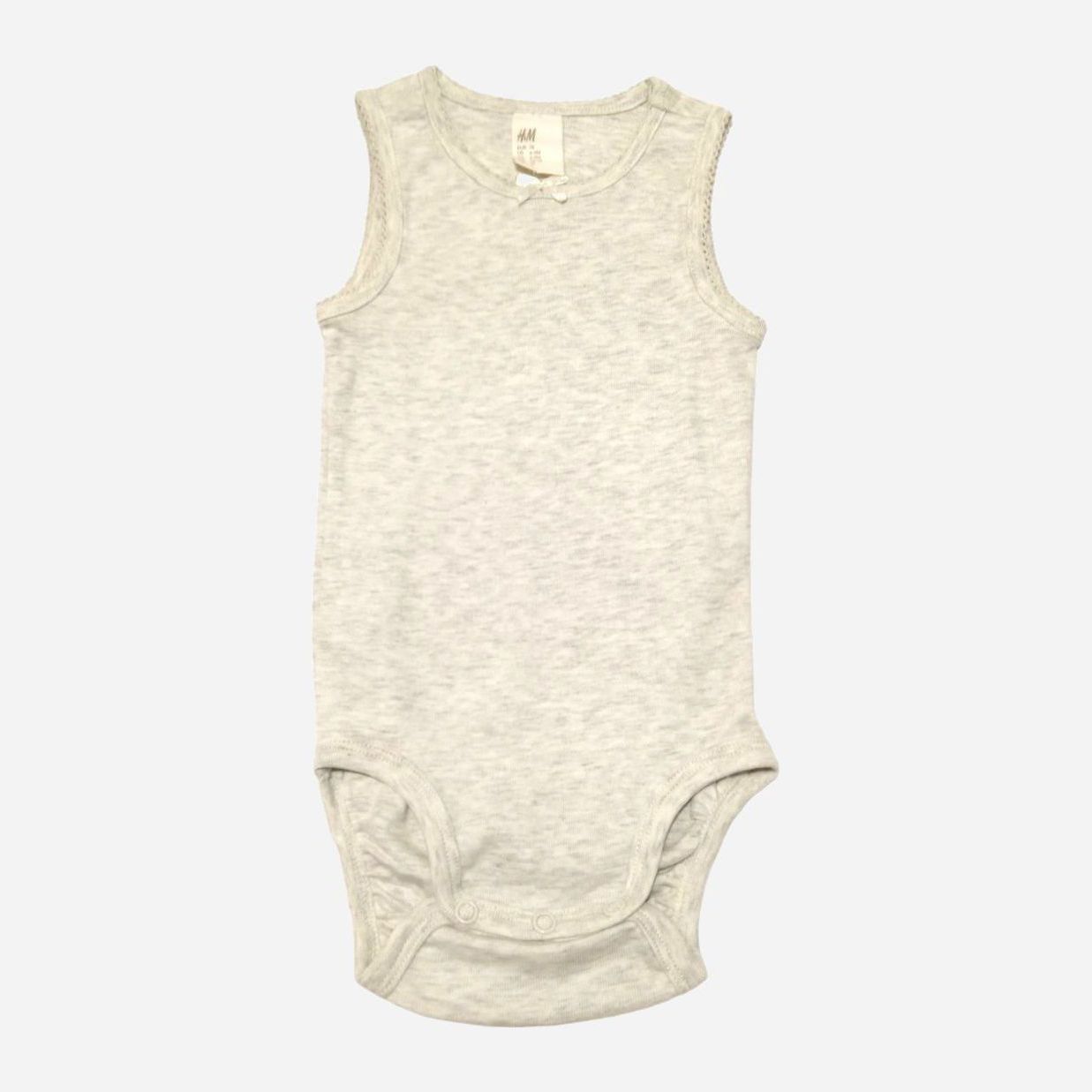 

Боди-майка H&M 642897 74 см Серая