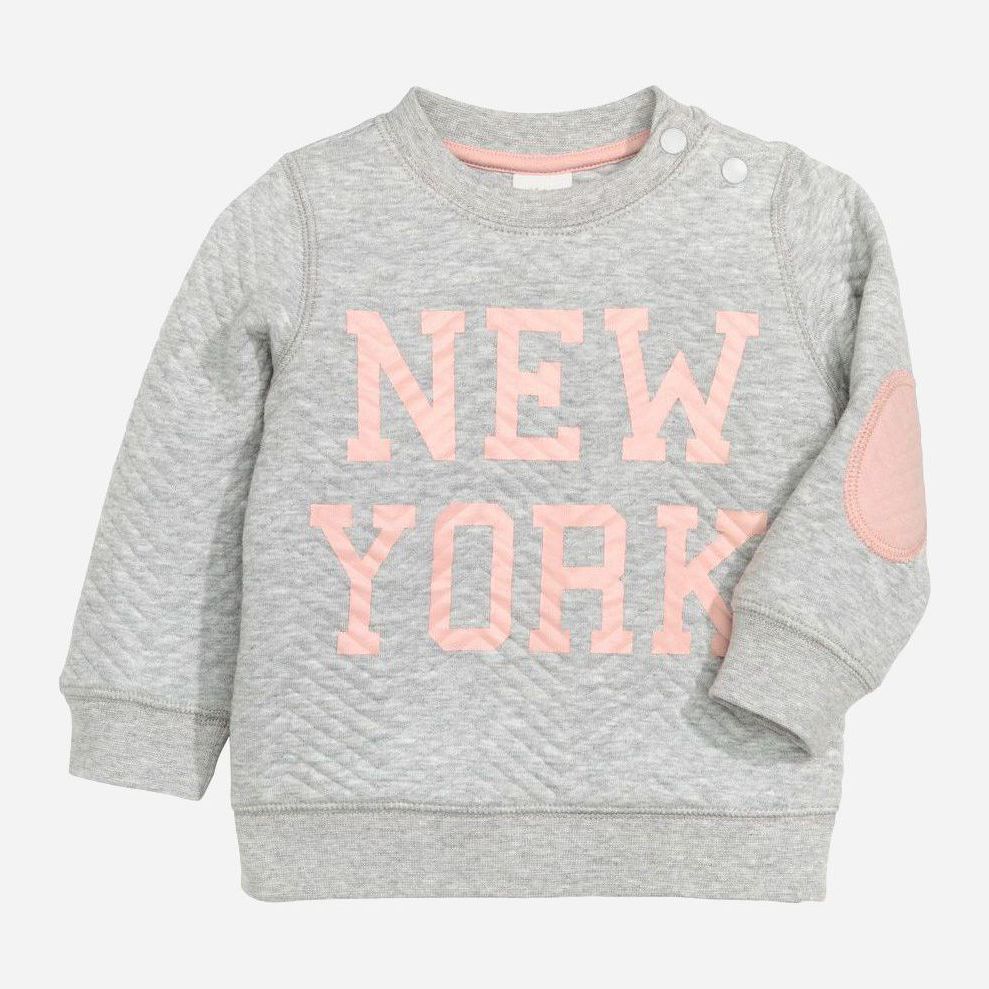 

Свитшот H&M 382071 68 см Серый (KZ2000001040010)
