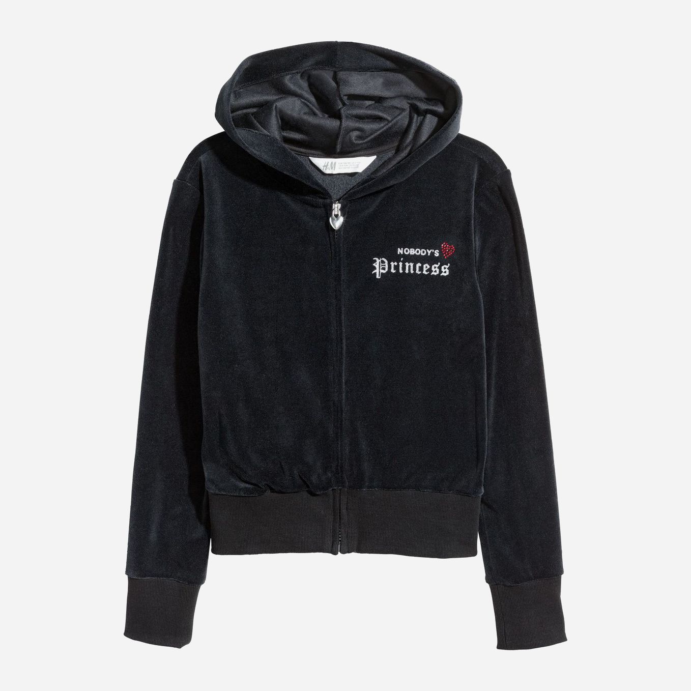 

Толстовка H&M 0537463' 158-164 см Черная